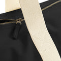 Black - Back - Westford Mill EarthAware Organic Duffle Bag