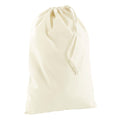 Natural - Front - Westford Mill Cotton Recycled Stuff Bag