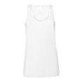 White - Front - Bella + Canvas Womens-Ladies Muscle Jersey Tank Top