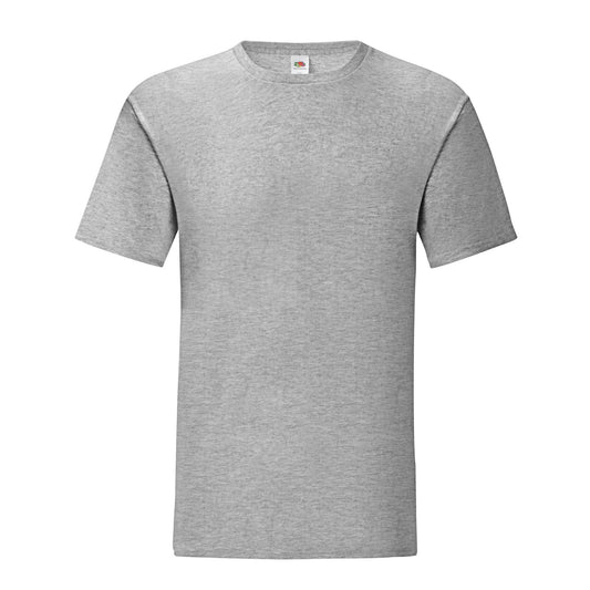 Athletic Heather Grey - Front - Fruit of the Loom Mens Iconic Heather T-Shirt
