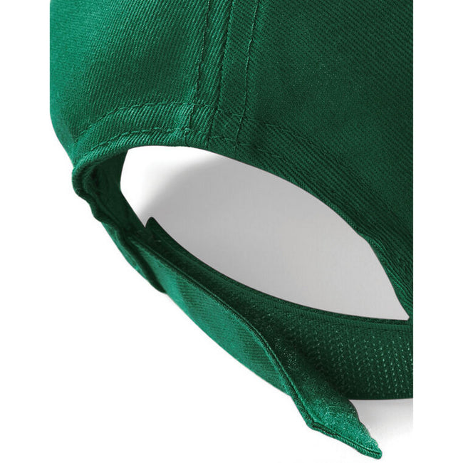Bottle Green - Side - Beechfield Ultimate 5 Panel Cap