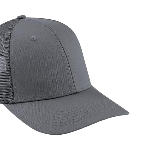 Graphite - Back - Beechfield Urbanwear Trucker Cap