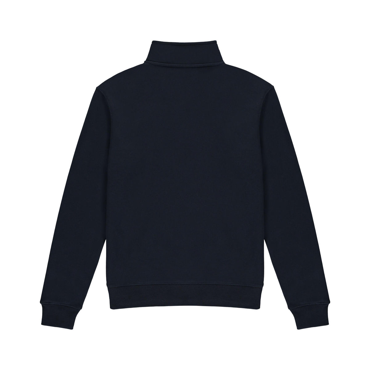 Navy - Back - Kustom Kit Mens Quarter Zip Sweatshirt
