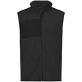 Black - Front - Tee Jays Mens Mountain Fleece Body Warmer