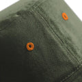 Olive Green - Side - Beechfield Unisex Adult Recycled Polyester Bucket Hat