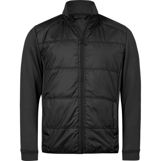 Black - Front - Tee Jays Mens Hybrid Stretch Jacket