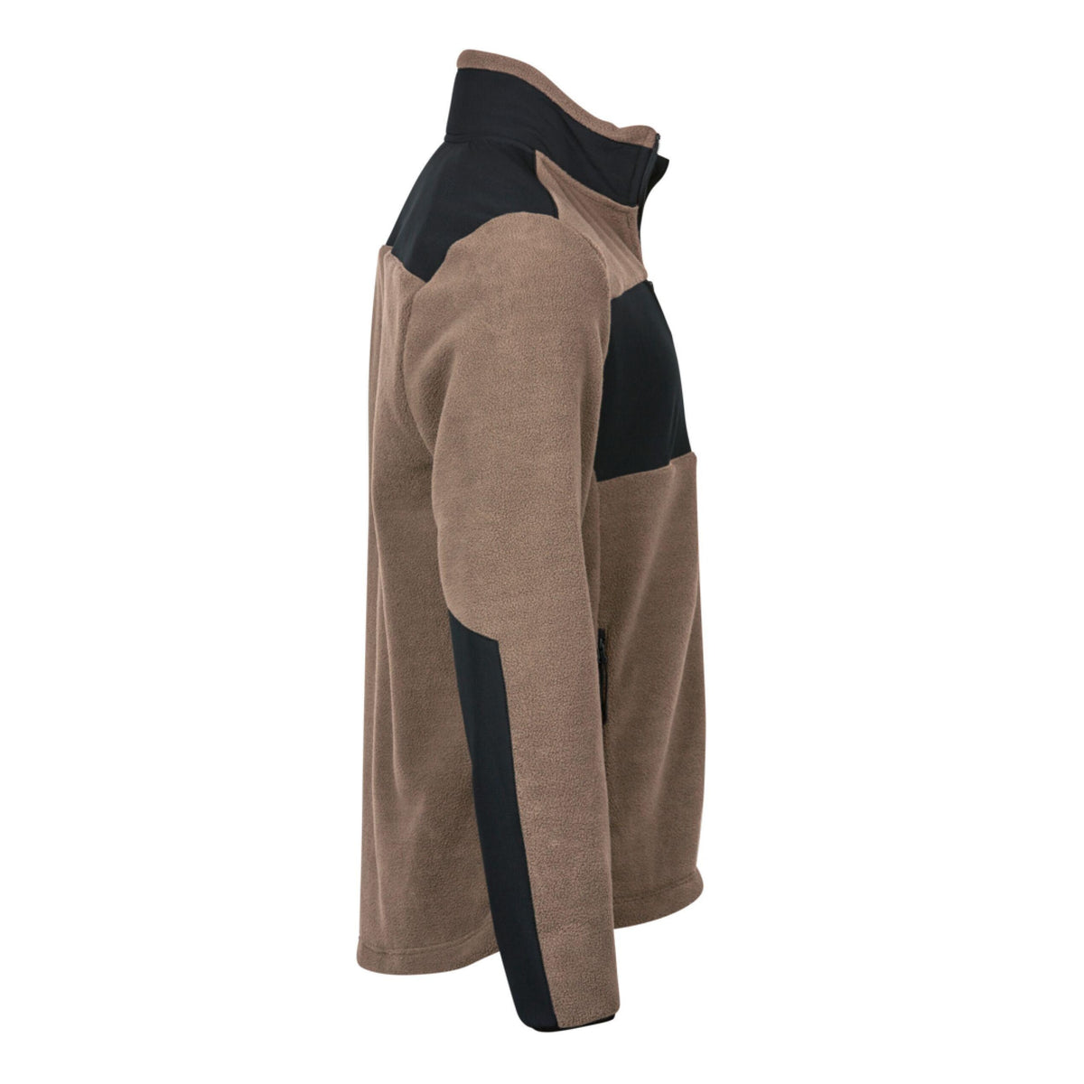 Clay-Black - Lifestyle - Tee Jays Mens Mountain Fleece Jacket