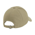 Desert Sand - Back - Beechfield Unisex Adult Organic Cotton Baseball Cap