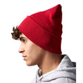 Classic Red - Back - Beechfield Unisex Adult Original Deep Cuffed Beanie