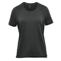 Graphite - Front - Stormtech Womens-Ladies Tundra Short-Sleeved T-Shirt