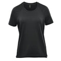 Black - Front - Stormtech Womens-Ladies Tundra Short-Sleeved T-Shirt