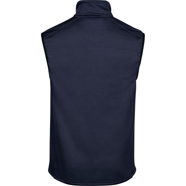 Navy - Back - Tee Jays Mens Fleece Stretch Body Warmer