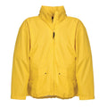 Yellow - Front - Helly Hansen Voss Waterproof Jacket - Mens Workwear