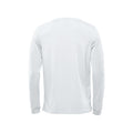 White - Back - Stormtech Mens Montebello Long-Sleeved T-Shirt