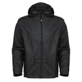 Black - Front - Helly Hansen Voss Waterproof Jacket - Mens Workwear