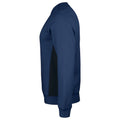Navy-Black - Lifestyle - Jobman Mens Two Tone Sweatshirt