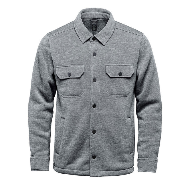 Granite Heather - Front - Stormtech Mens Avalanche Fleece Shirt