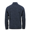 Navy Heather - Back - Stormtech Mens Avalanche Quarter Zip Pullover