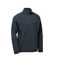 Navy Heather - Pack Shot - Stormtech Mens Avalanche Quarter Zip Pullover