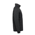 Black Heather - Side - Stormtech Mens Avalanche Quarter Zip Pullover