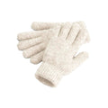Almond Marl - Front - Beechfield Cosy Ribbed Cuff Gloves