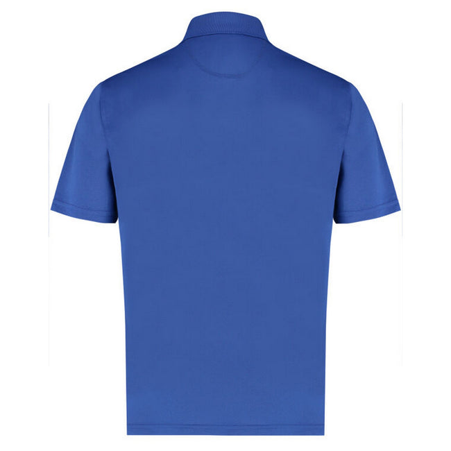 Royal Blue - Back - Kustom Kit Mens Premium Cooltex Plus Regular Polo Shirt