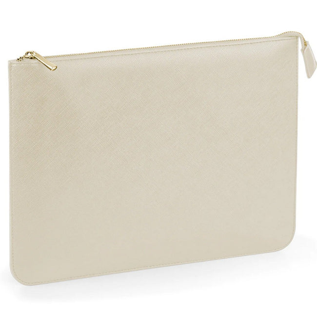 Oyster - Front - Bagbase Boutique Zipped Document Wallet