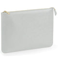 Soft Grey - Front - Bagbase Boutique Zipped Document Wallet