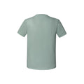 Sage - Back - Fruit Of The Loom Mens Iconic Premium Ringspun Cotton T-Shirt