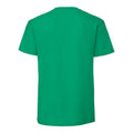 Kelly Green - Back - Fruit Of The Loom Mens Iconic Premium Ringspun Cotton T-Shirt