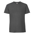 Light Graphite - Front - Fruit Of The Loom Mens Iconic Premium Ringspun Cotton T-Shirt