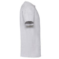 Heather Grey - Side - Fruit Of The Loom Mens Iconic Premium Ringspun Cotton T-Shirt