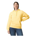 Yellow Haze - Front - Gildan Unisex Adult Softstyle Fleece Midweight Hoodie