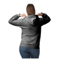 Charcoal - Back - Gildan Unisex Adult Softstyle Fleece Midweight Hoodie