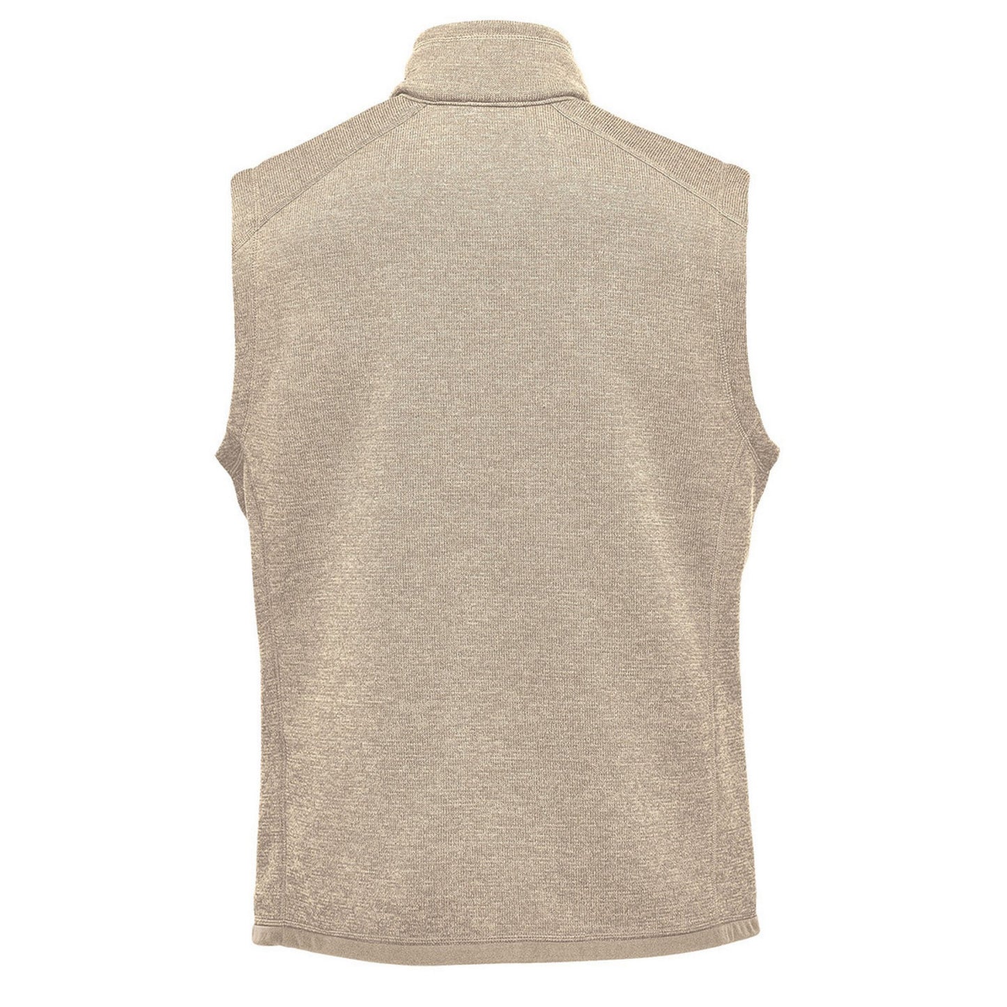 Oatmeal Heather - Back - Stormtech Mens Avalante Pure Earth Full Zip Gilet