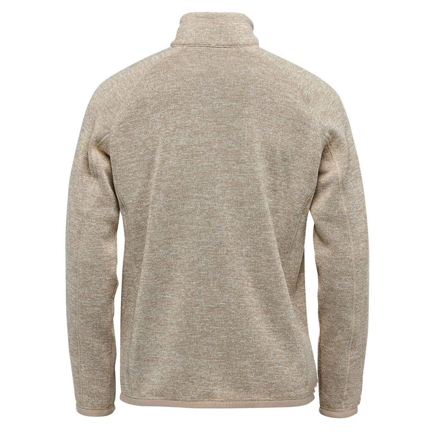 Oatmeal Heather - Back - Stormtech Mens Avalante Pure Earth Full Zip Fleece Jacket