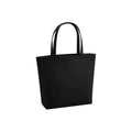 Black - Back - Bagbase Felt Shopper Bag