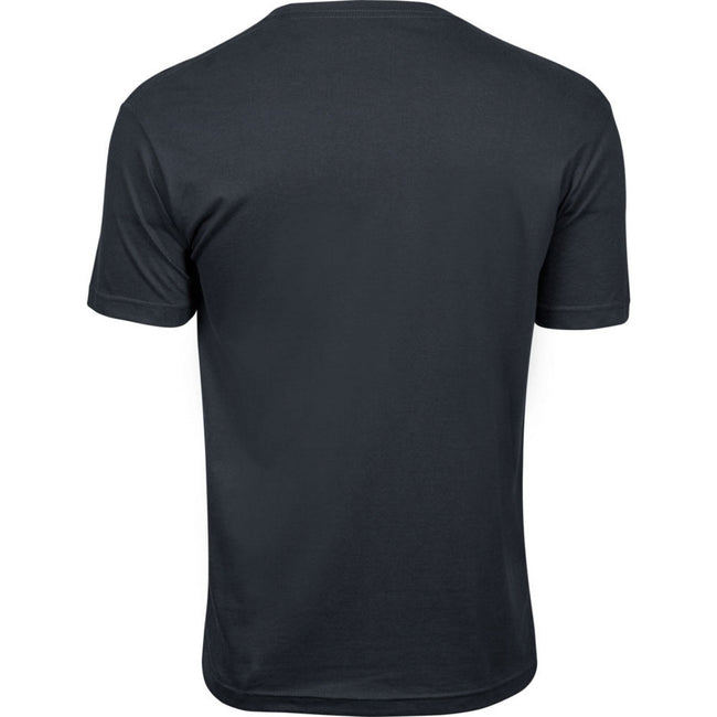 Dark Grey - Back - Tee Jays Mens Soft T-Shirt
