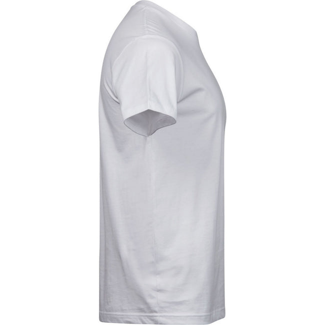 White - Side - Tee Jays Mens Soft T-Shirt