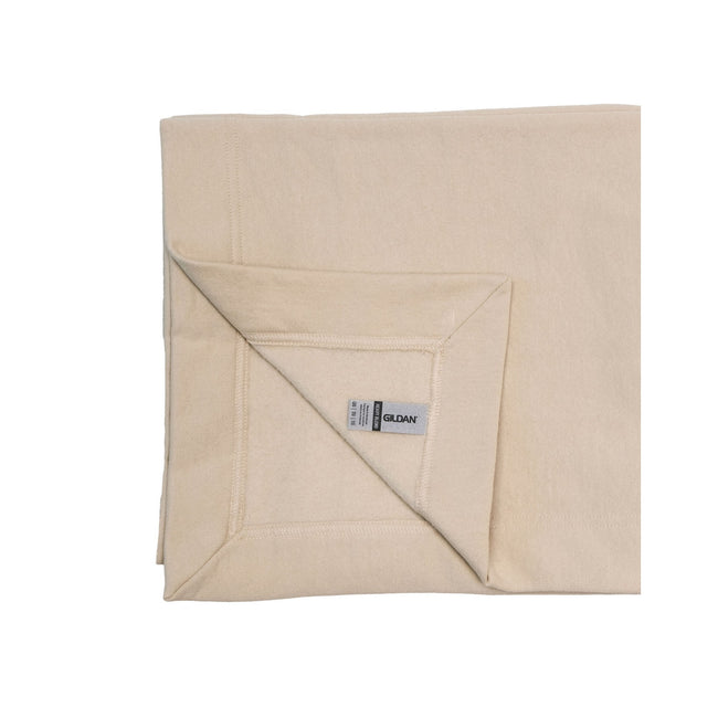 Sand - Front - Gildan Heavy Blend Stadium Blanket