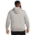 White-Dust-Brushed Silver - Back - Nike Mens Dri-FIT Golf Hoodie