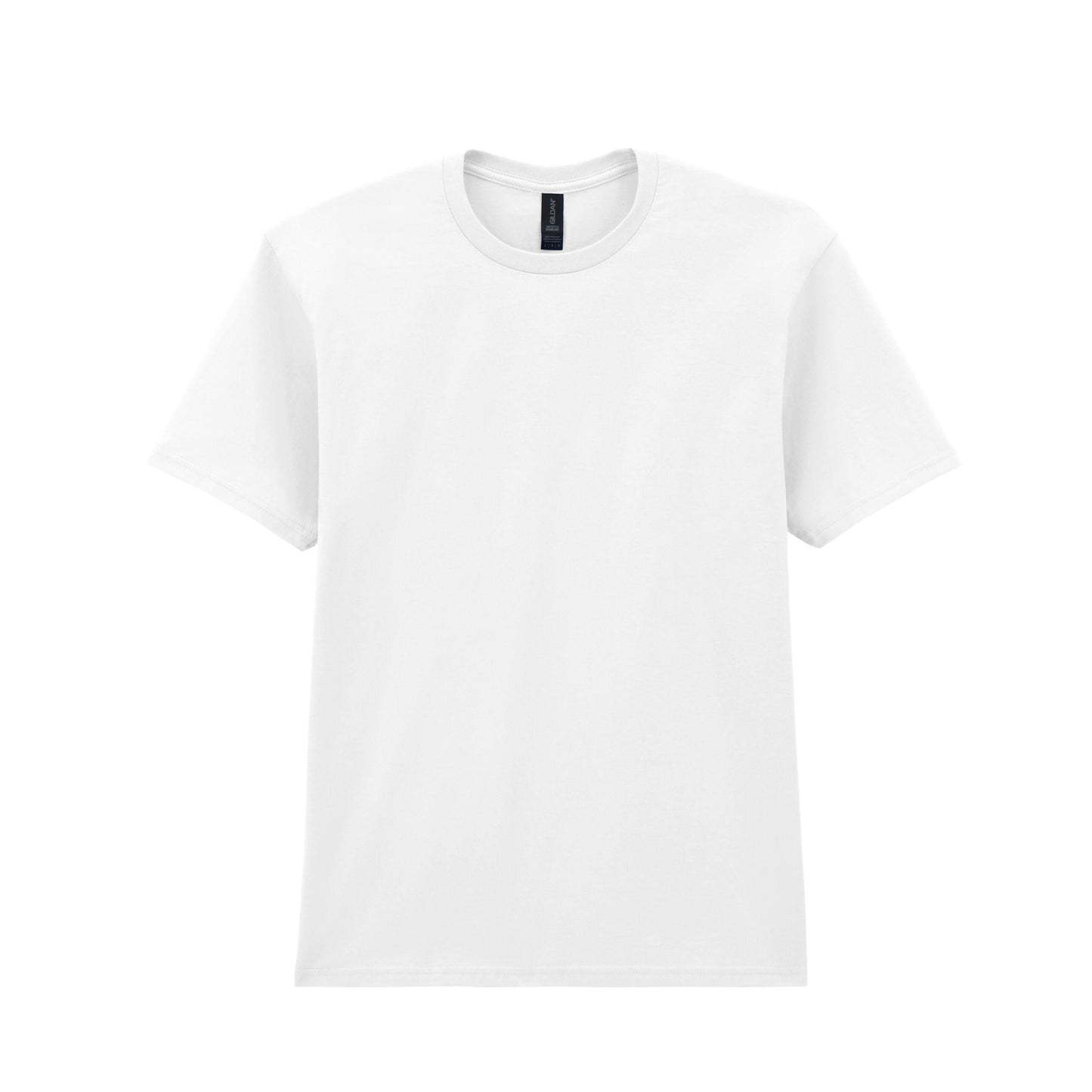 White - Back - Gildan Unisex Adult Softstyle Midweight T-Shirt