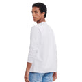 White - Back - Russell Mens Plain Classic Long-Sleeved T-Shirt