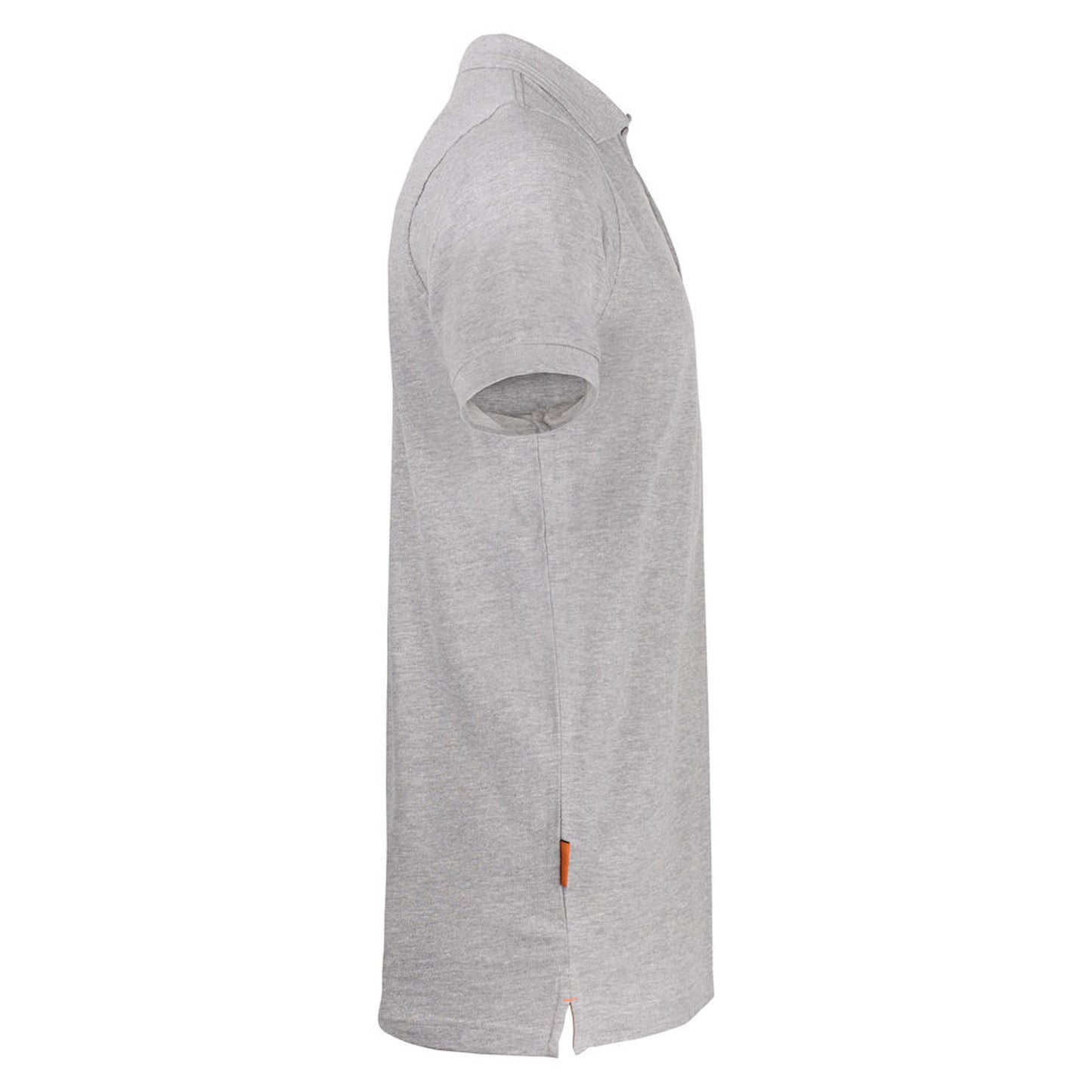 Grey - Lifestyle - Jobman Mens Melange Polo Shirt