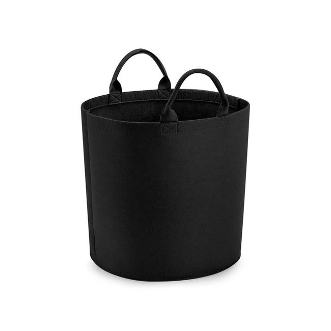 Black - Back - Bagbase Felt Trug
