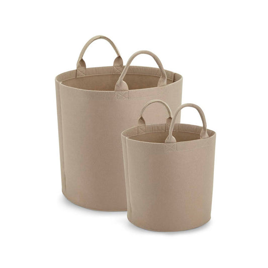 Sand - Front - Bagbase Felt Trug
