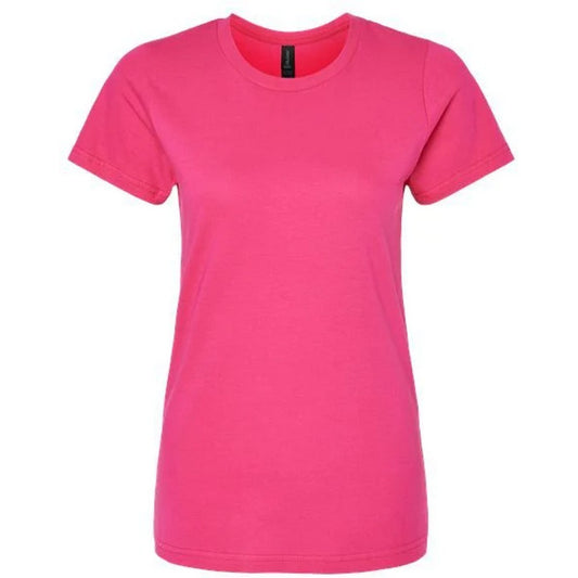 Heliconia - Front - Gildan Womens-Ladies Softstyle Midweight T-Shirt