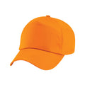 Orange - Front - Beechfield Childrens-Kids Original 5 Panel Cap