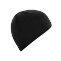 Black - Front - Beechfield Unisex Adult Active Performance Beanie