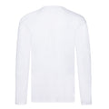 White - Back - Fruit of the Loom Mens Original Long-Sleeved T-Shirt